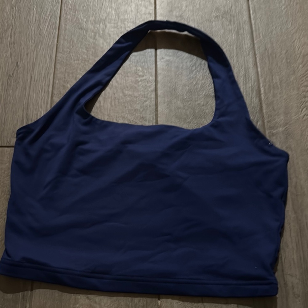 Navy Blue Halter Top